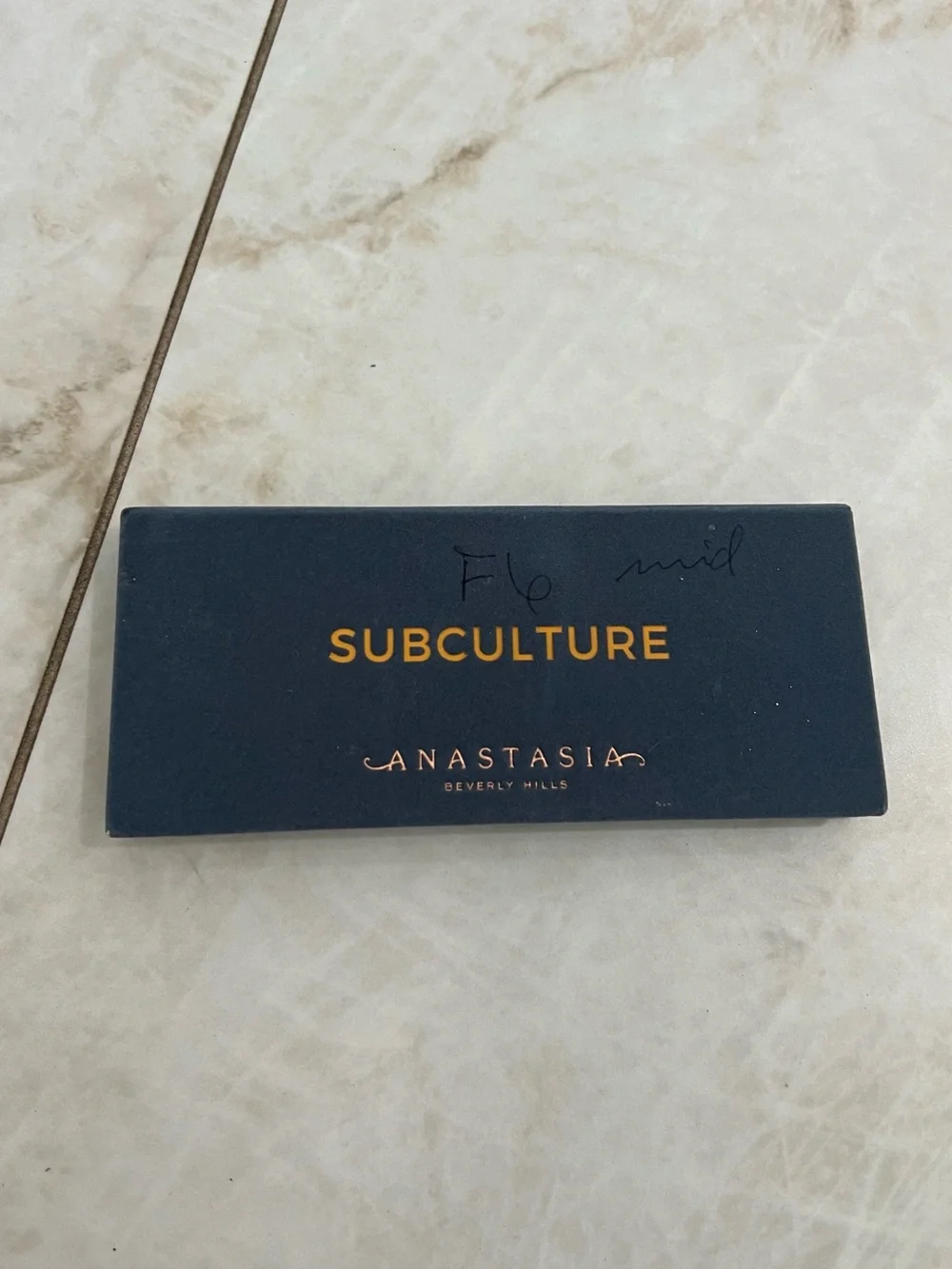 DEFECT NEW Anastasia Beverly Hills Subculture Pallet